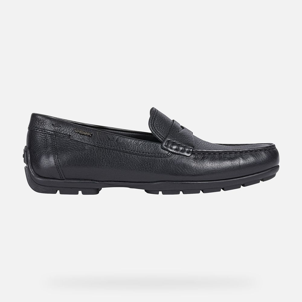 Geox Erkek Loafers Siyah - Moner 2Fit - BTQ-697321